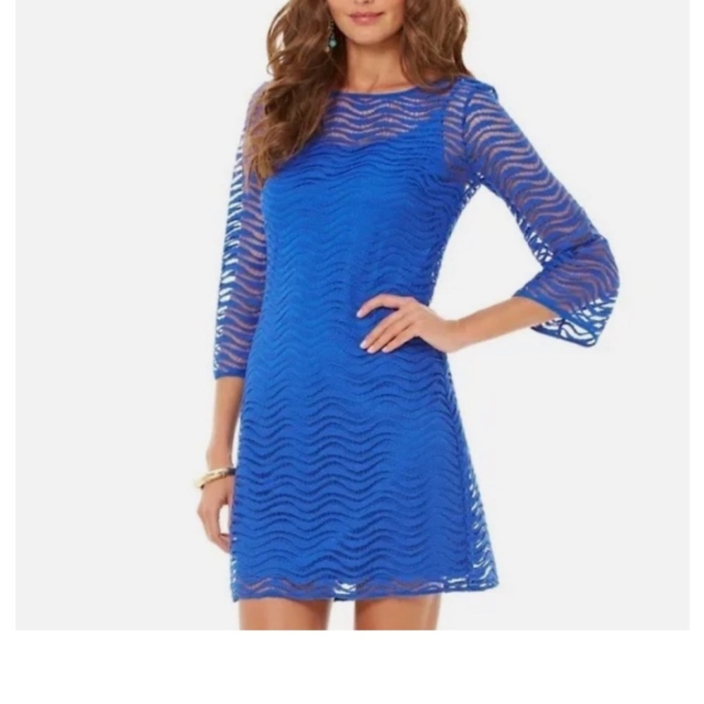 Lilly Pulitzer Topanga Wavy knit lace XL NWT